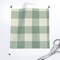 Rustic Country Farmhouse Primitive Gingham Check Plaid Picnic Cottagecore Classic Traditional Modern Farmhouse Soft Texture Spring Green Sage Custom Printed Fabric by Spoonflower Various Fabrics by the Yard or Fat Quarter